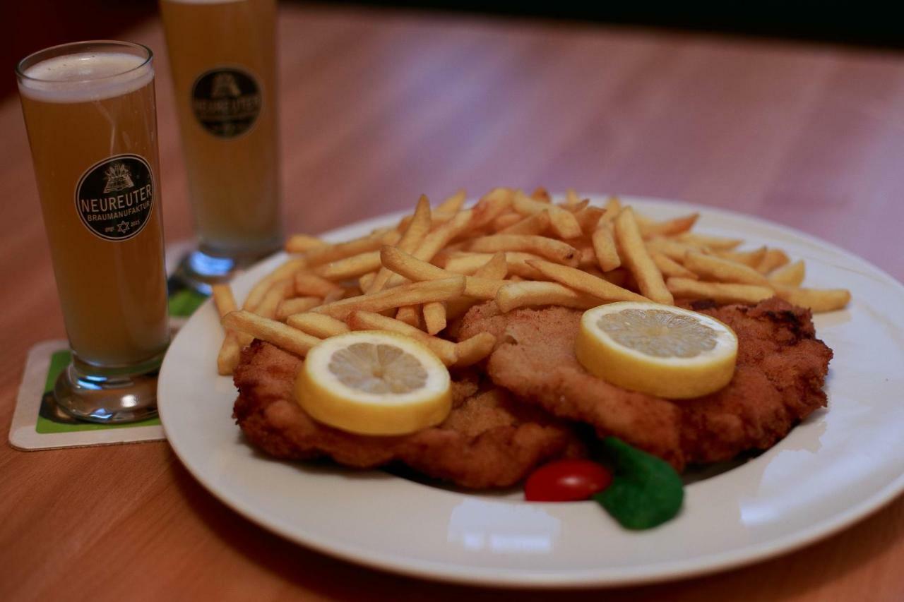 Brauerei Gasthaus Deutscher Kaiser Karlsruhe Bagian luar foto